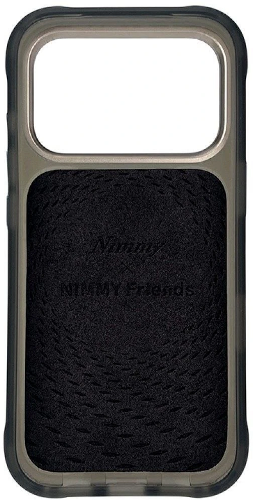 NIMMY dėklas MAGNETIC FANTASY ANIMAL DRAGON, suderinamas su MagSafe, skirtas IPHONE 18 Pro/17 Pro, pilkas