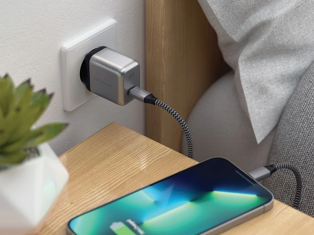 SATECHI 30W USB-C GaN sieninis įkroviklis – EU