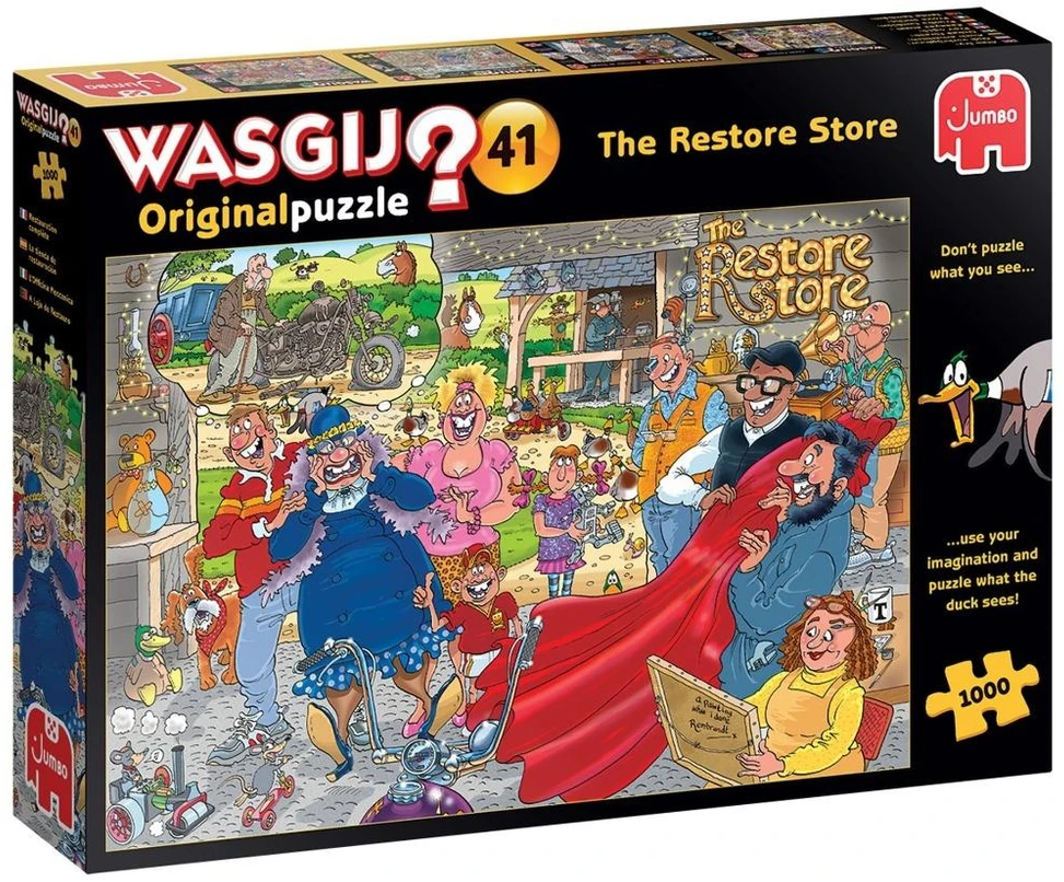TM Toys Dėlionė 1000 detalių Wasgij Original Renowacja