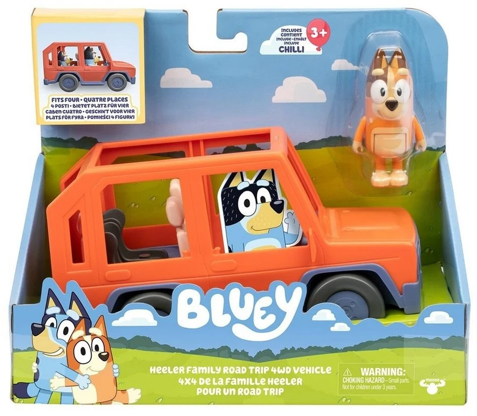 Bluey – Heeler Family Road Trip Vehicle (90262)
