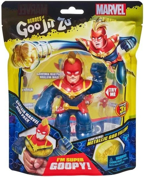 TM Toys Figūrėlė Marvel Kapitonė Marvel Goo Jit Zu