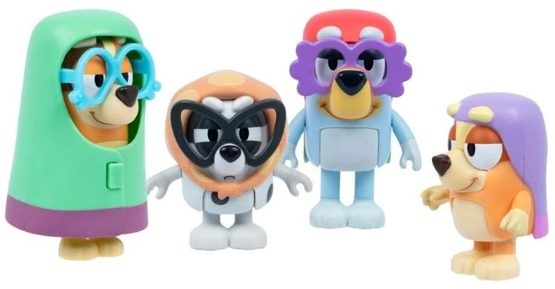 TM Toys Figūrėlės Bluey močiutės 4 vnt. rinkinys