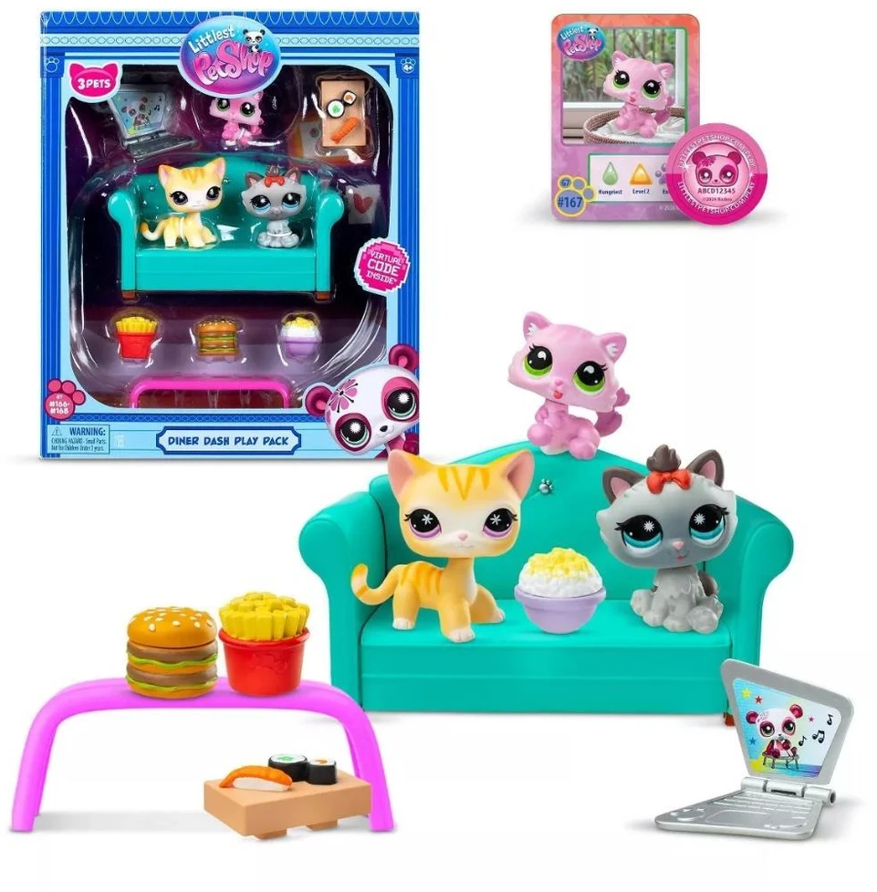 TM Toys LITTLEST PET SHOP Rinkinys „Užkandinė“