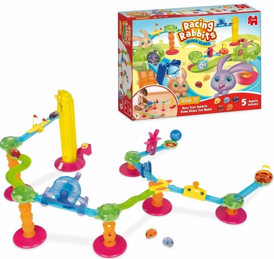 TM Toys Konstruktorius Racing Rabbits Deluxe lenktynių trasa