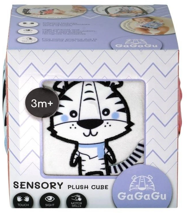 TM Toys Lavinimo kilimėlis pliušinis kubas 10x10 cm GaGaGu