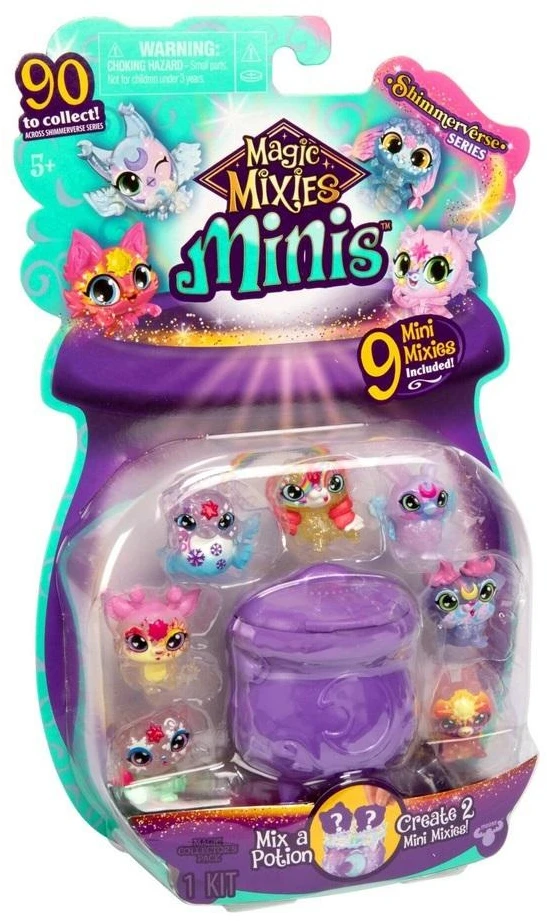 TM Toys Miniatiūrinės Magic Mixies figūrėlės, 9 vnt., mišrios