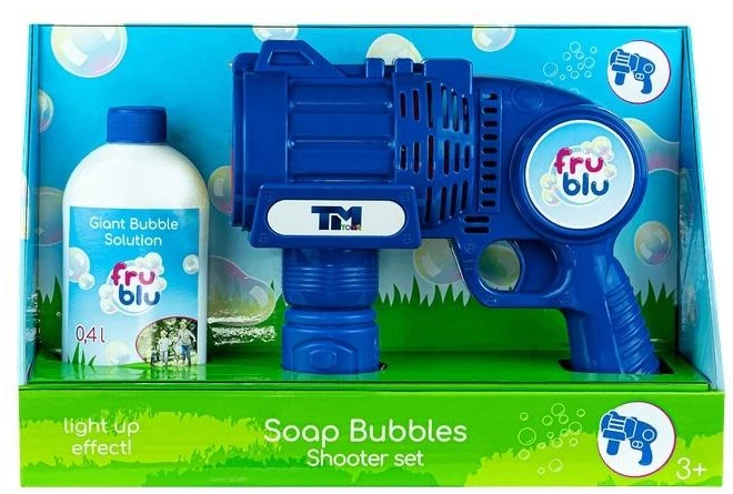 TM Toys Muilo burbulų šautuvas Fru Blu su 0,4 l skysčiu
