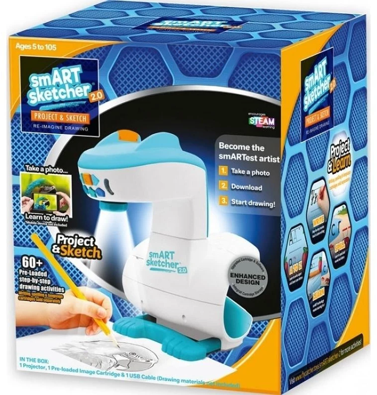 TM Toys Piešimo Projektorius Smart Sketcher 2.0 SSP176