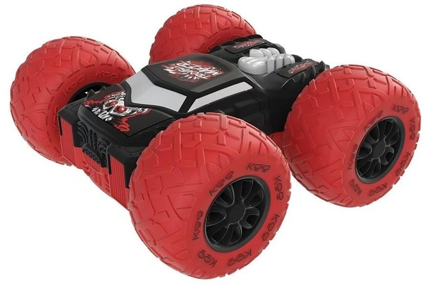 TM Toys Radijo bangomis valdomas juodai raudonas Kimi Kaboom automobilis 1:18
