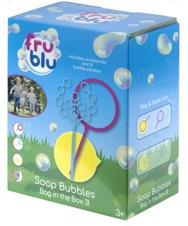 TM Toys Rinkinys muilo burbulams Fru Blu Eco 3 l su priedais