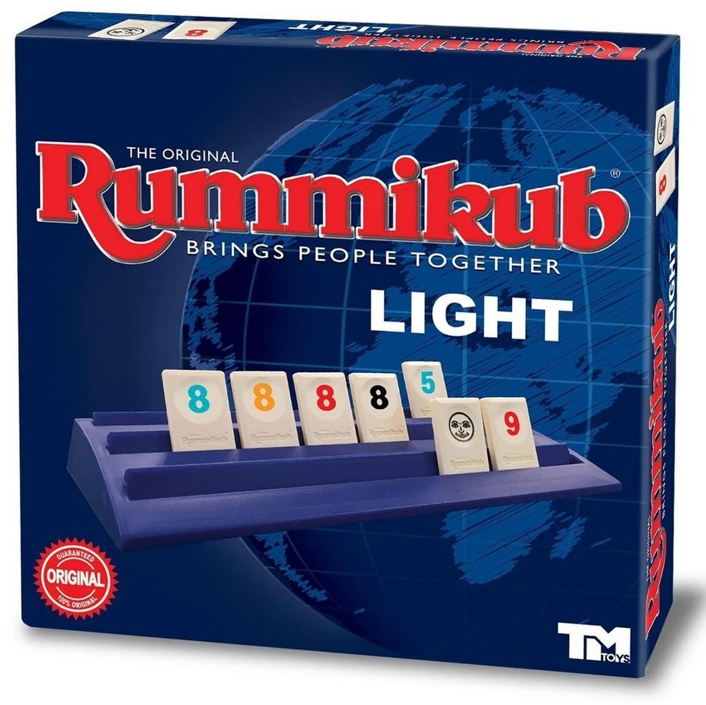 TM Toys Stalo žaidimas Rummikub Light šeimai