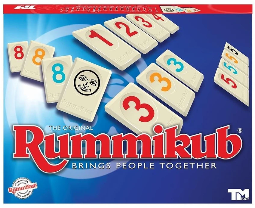TM Toys Stalo žaidimas Rummikub šeimai