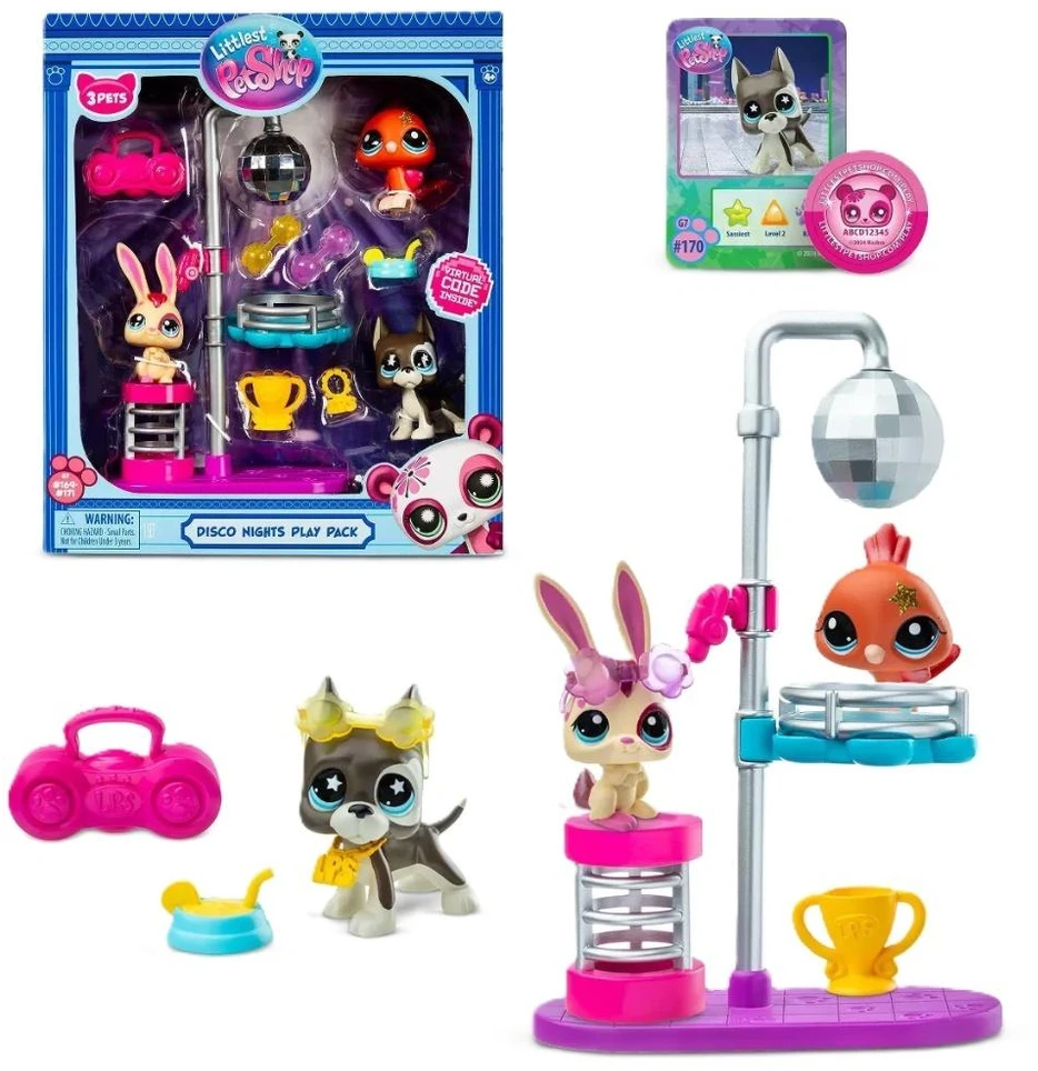 TM Toys LITTLEST PET SHOP Rinkinys „Diskoteka“