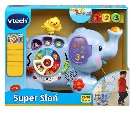 Trefl Interaktyvus žaislas dramblys VTECH Super