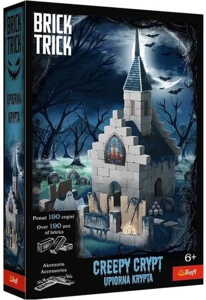 Trefl Rankdarbių rinkinys Brick Trick Halloween su kaladėlėmis ir dekoracijomis