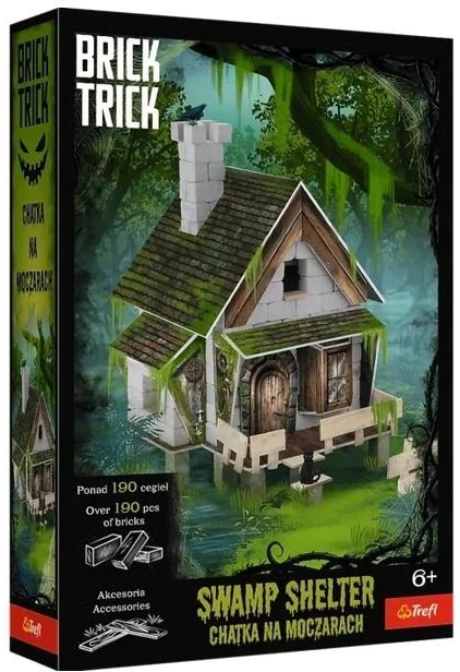 Trefl Rankdarbių rinkinys namelis pelkėje Brick Trick Halloween