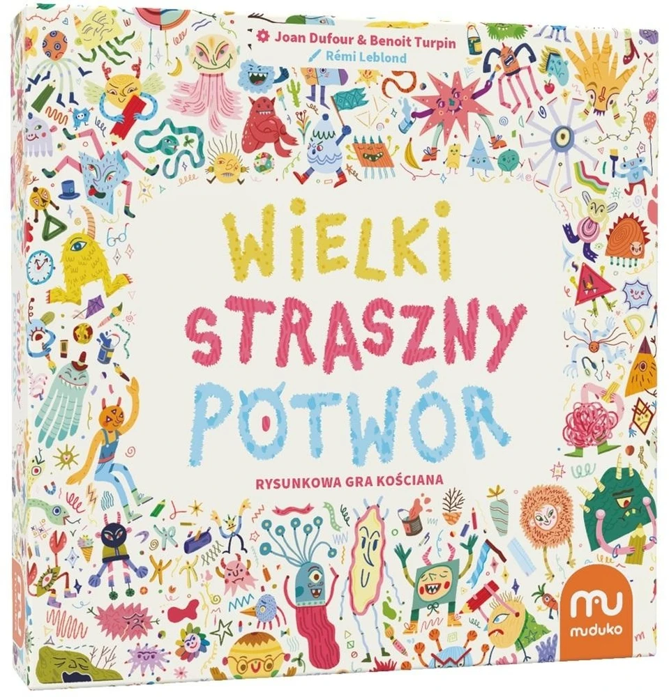 Trefl MUDUKO Stalo žaidimas didysis baisus monstras