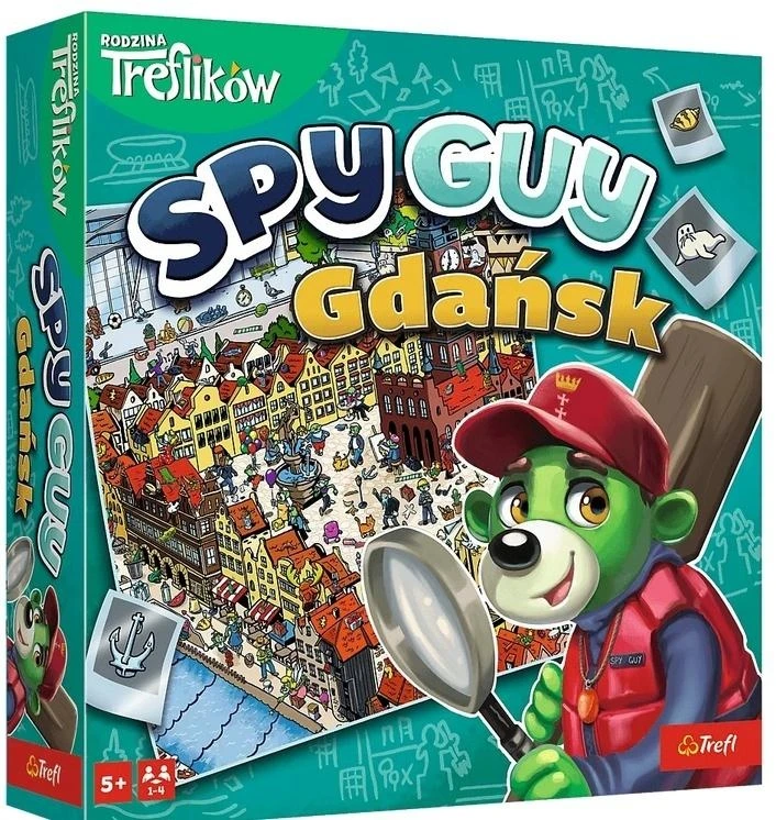 Trefl Stalo žaidimas Spy Guy Gdańsk šeimai kooperacinis