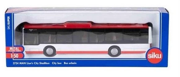 Siku Trefl Žaislinis autobusas MAN S3734 įvairių spalvų