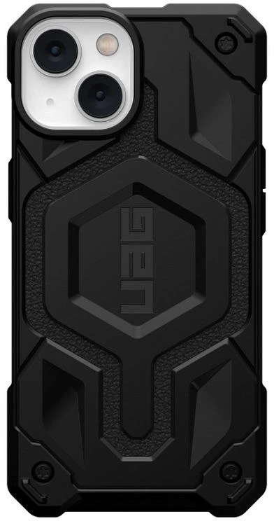 UAG Urban Armor Gear dėklas MONARCH, suderinamas su „MagSafe“, skirtas IPHONE 14 Plus, juodas