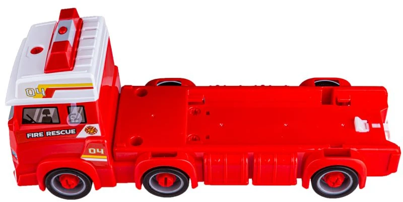Ugniagesių automobilio rinkinys su priedais