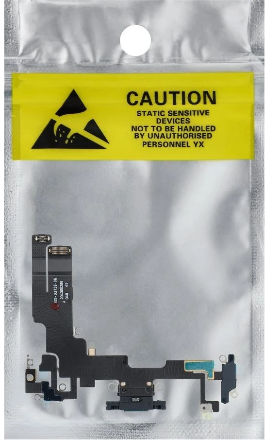 Charging flex USB for IPHONE 14 juodas OEM