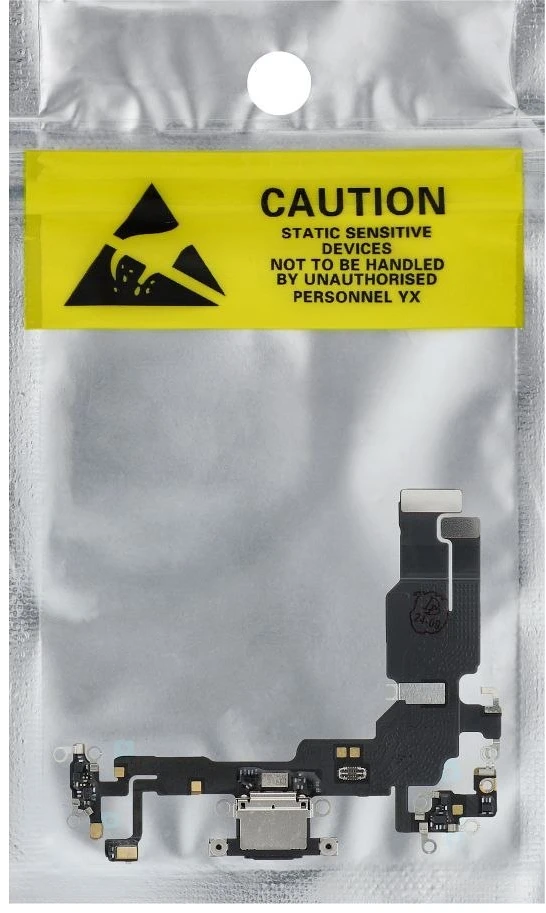 Charging flex USB for IPHONE 15 juodas OEM