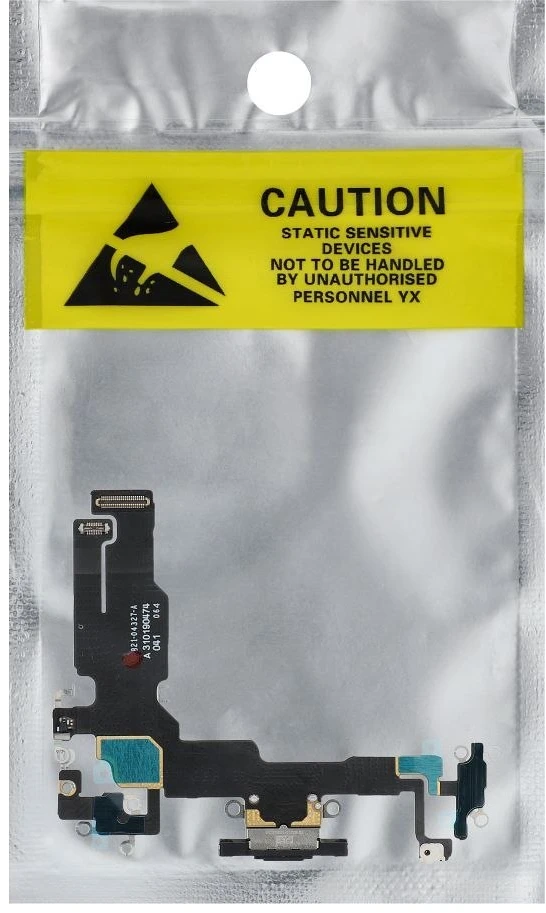 Charging flex USB for IPHONE 15 juodas OEM