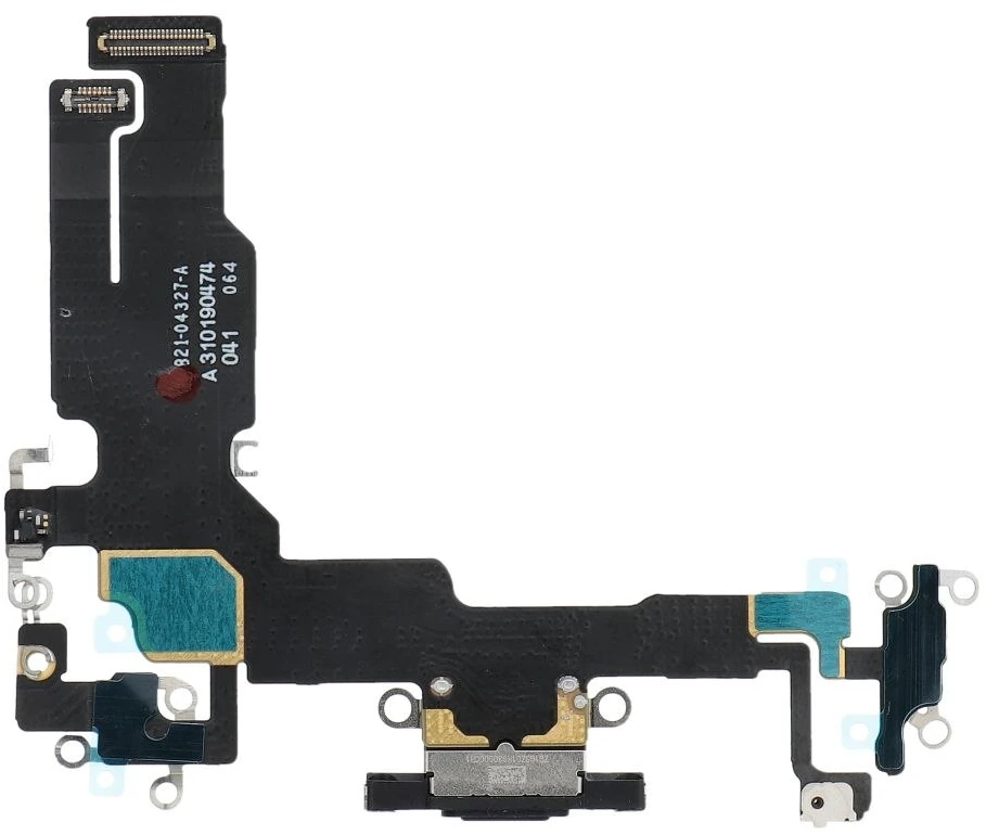 Charging flex USB for IPHONE 15 juodas OEM