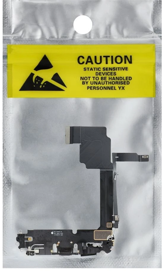 Charging flex USB for IPHONE 15 Pro Max juodas OEM