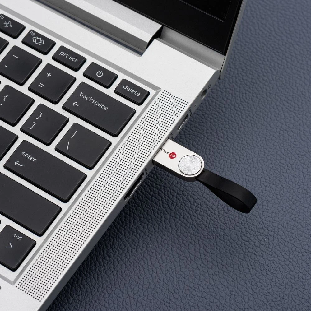 USB atmintinė 64 GB USB 3.2 Gen 1 (USB A) Forcell F-Data Metal sidabrinis