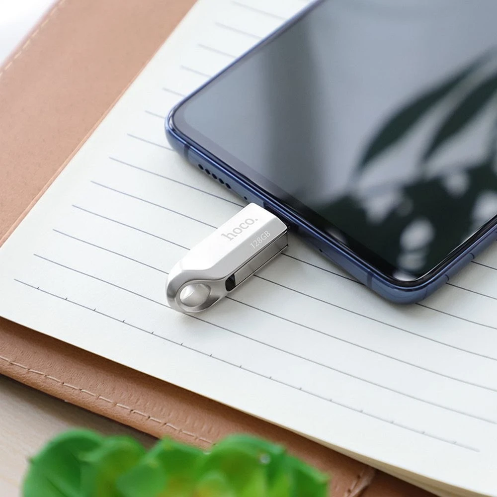 HOCO atmintukas USB A + USB C UD8 128GB USB3.0
