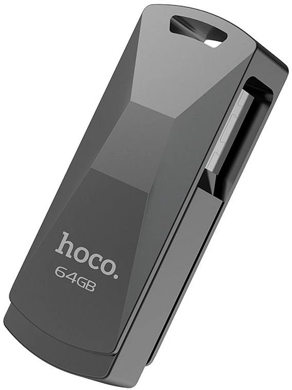 128 GB USB 3.0 (USB A) atmintinė Hoco UD5 Pilka
