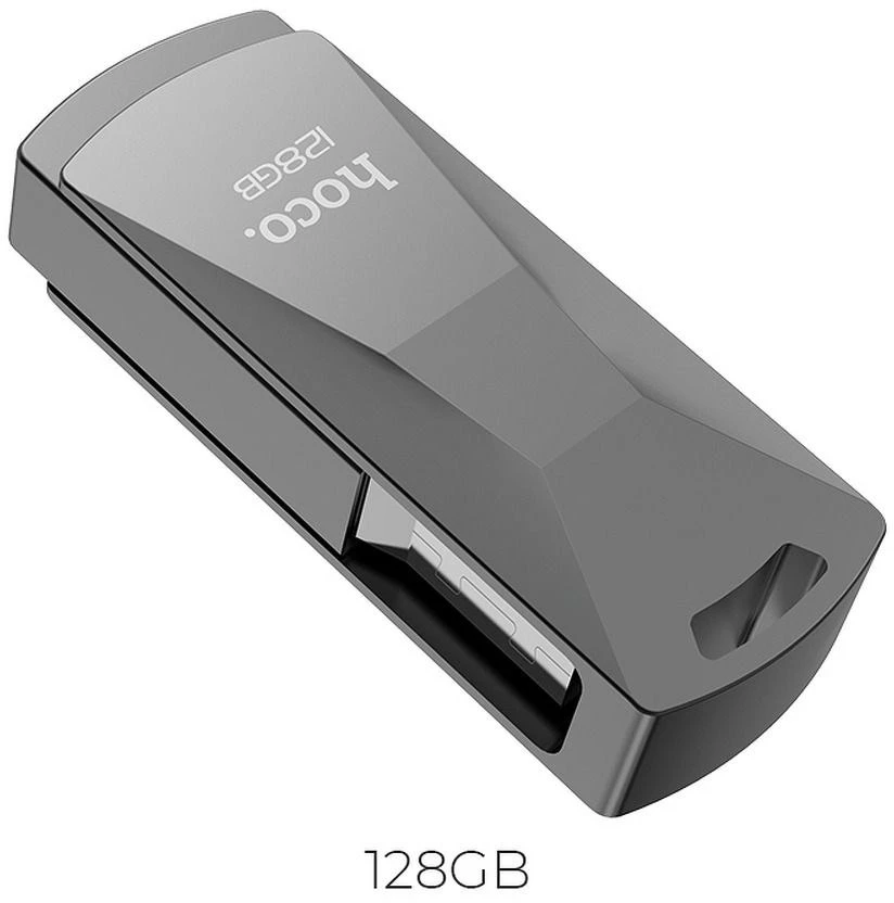 128 GB USB 3.0 (USB A) atmintinė Hoco UD5 Pilka