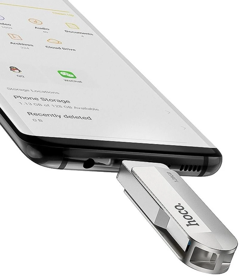 Atmintinė Hoco UD10 USB 3.0 + Type-C 128GB