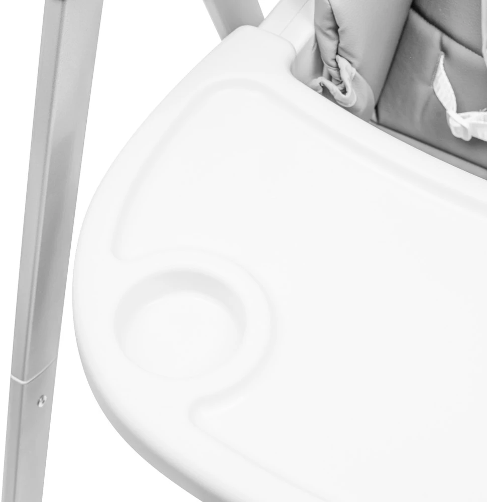 Vaikiška kėdutė 2in1 SMART New Baby pilka