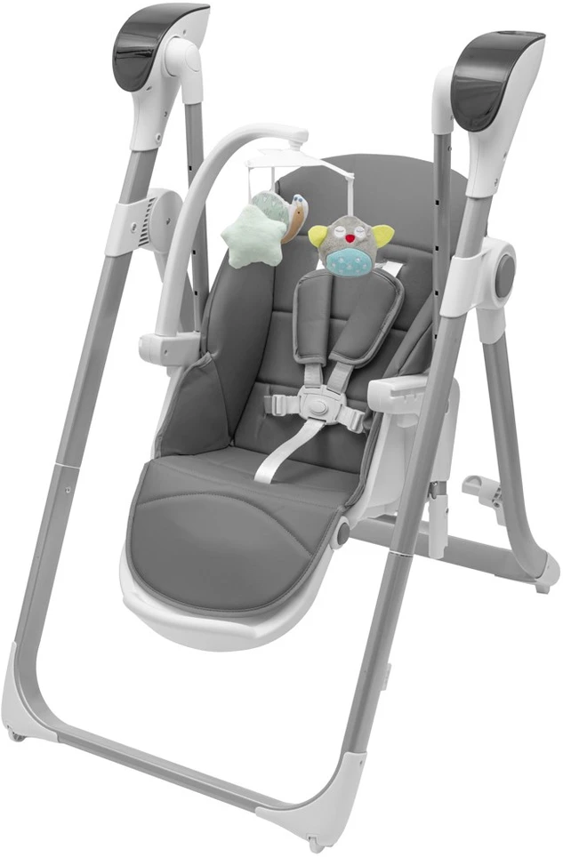 Vaikiška kėdutė 2in1 SMART New Baby pilka