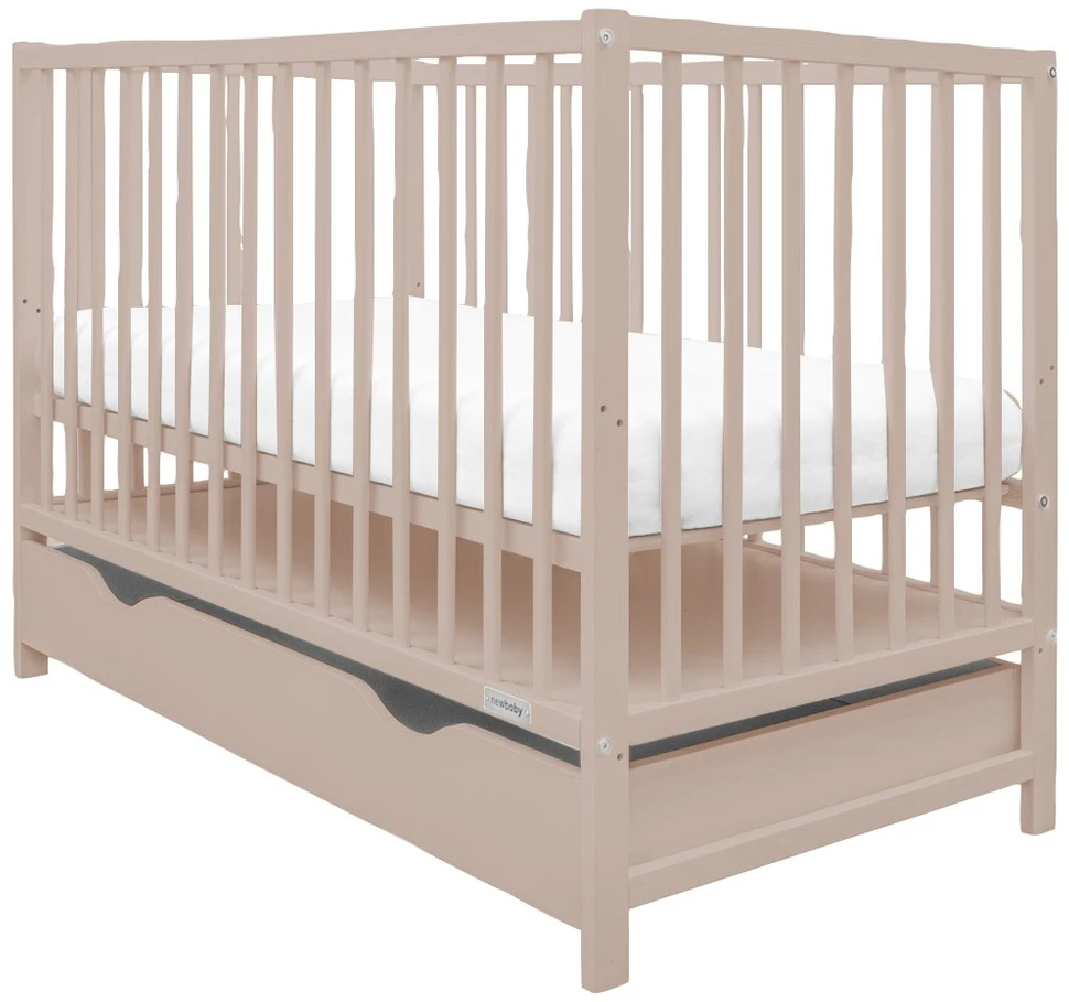 Vaikiška lovytė su stalčiumi New Baby BASIC kašmyro spalvos