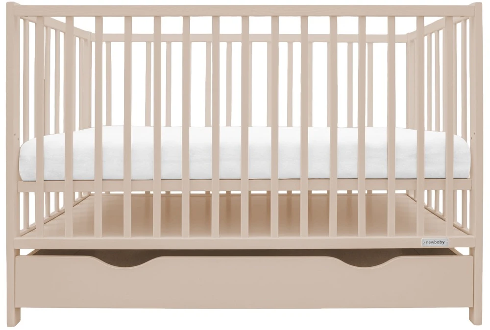 Vaikiška lovytė su stalčiumi New Baby BASIC kašmyro spalvos