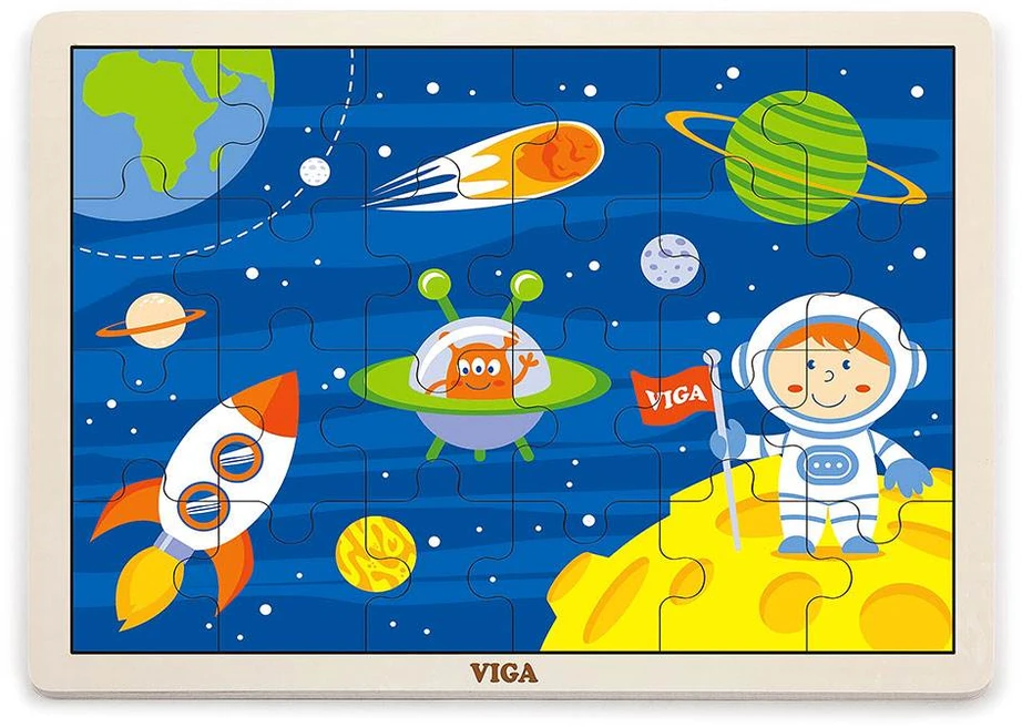 Viga Dėlionė 24 vnt. - Kosmosas