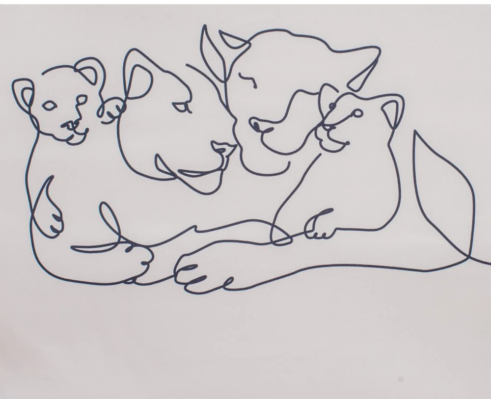 Vaikiška sofa-lova New Baby Lion Family šviesiai pilkos spalvos