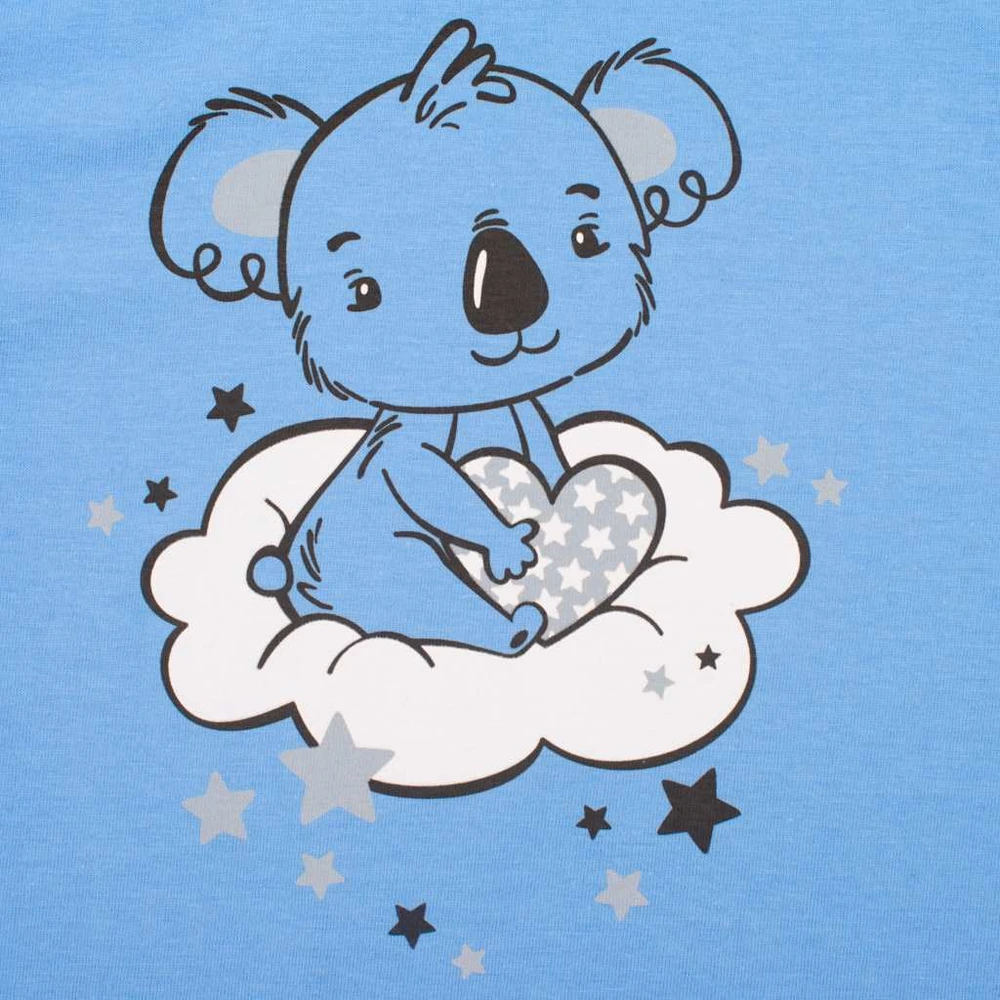 Vaikiška vasarinė pižama New Baby Dream mėlyna, dydis 74 (6-9 mėn.)