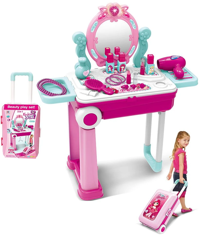 Vaikiškas Baby Mix 2in1 tualetinis staliukas lagamine