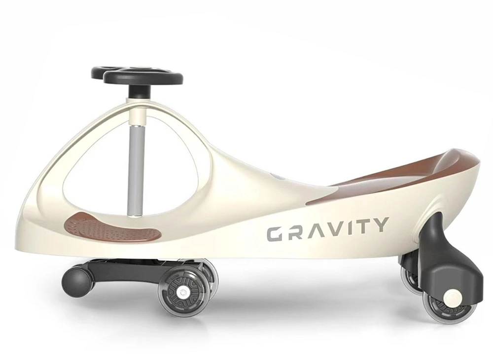 Milly Mally Jeździk „Gravity Ride-On“ smėlio-rudos spalvos