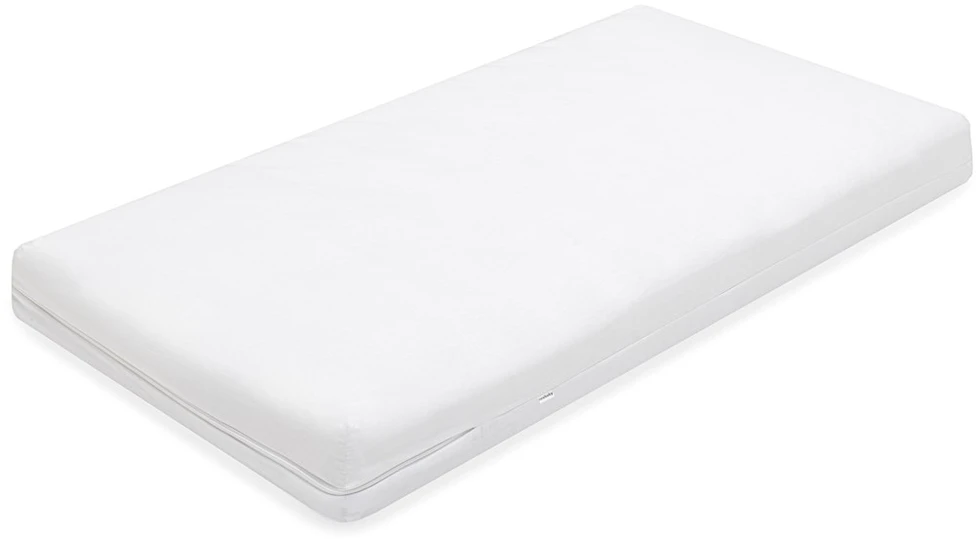 Vaikiškas čiužinys New Baby STANDARD 120x60x11 cm grikių lukštų-putų-kokoso, baltas