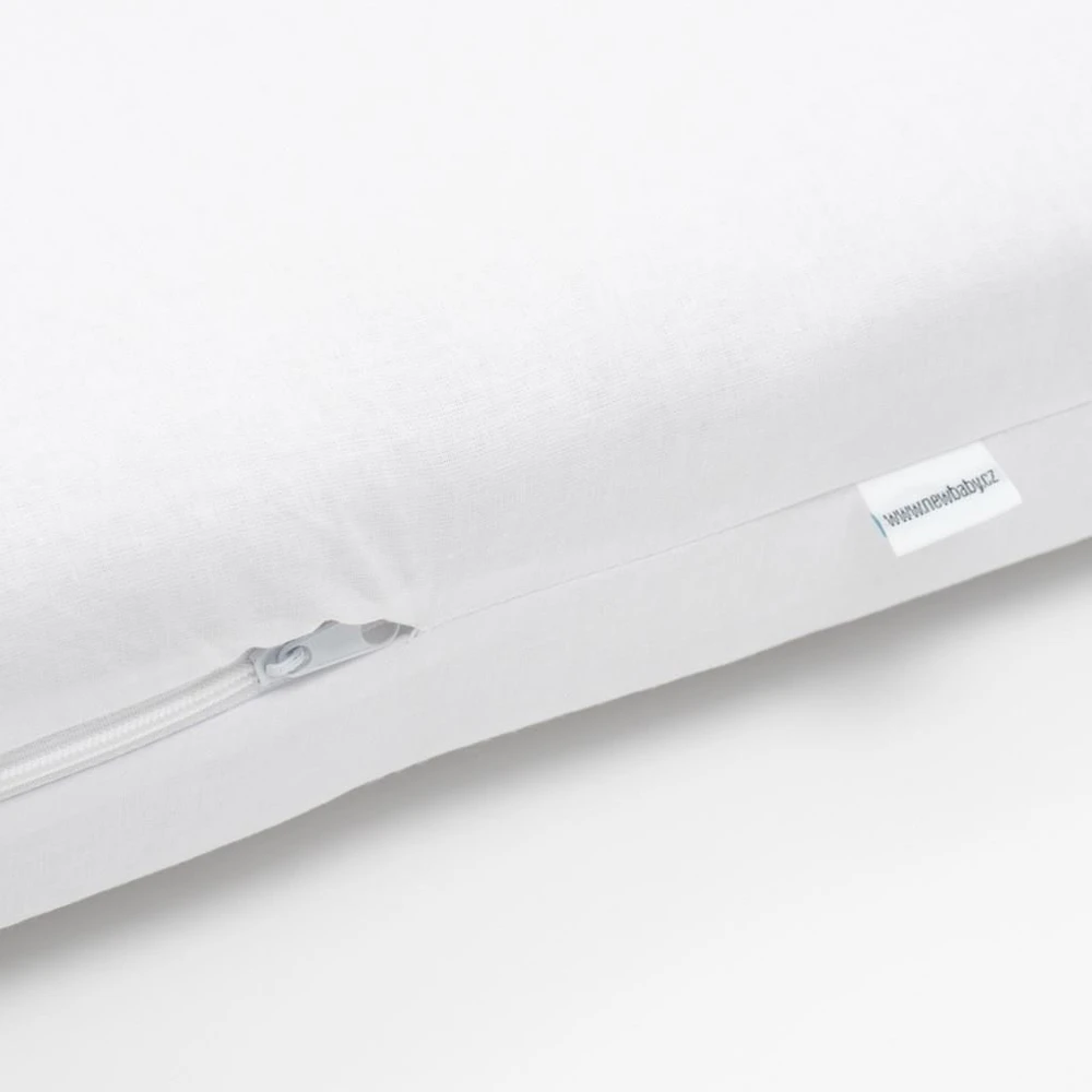 Vaikiškas čiužinys New Baby STANDARD 120x60x8 cm kokosų putos–kokosų baltas