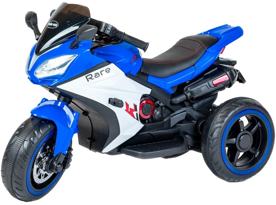 Vaikiškas elektrinis motociklas Baby Mix Rare mėlynas