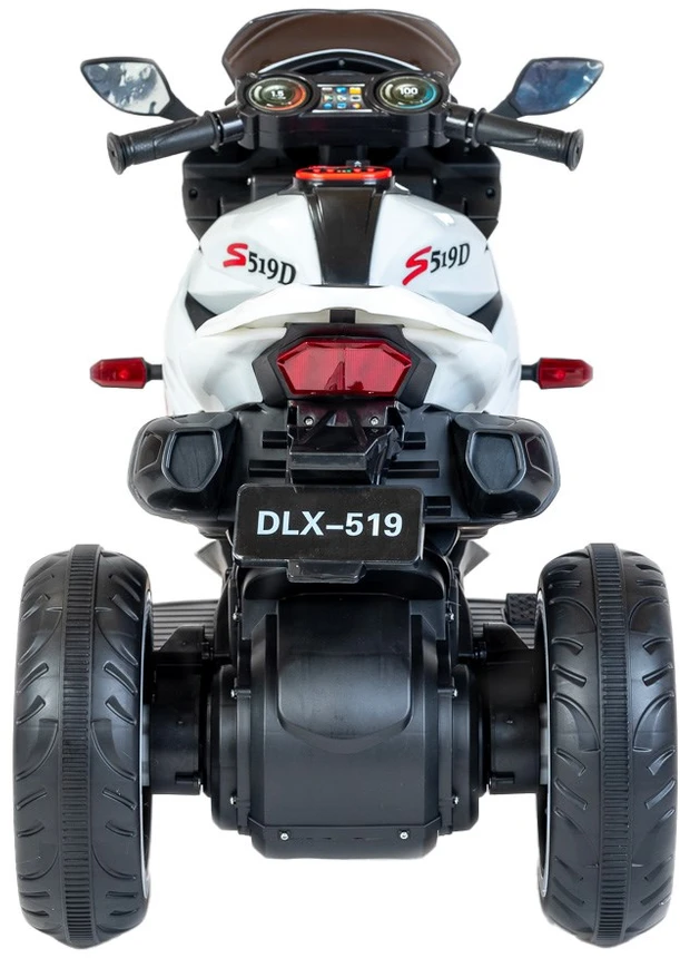 Vaikiškas elektrinis motociklas Baby Mix Rare baltas