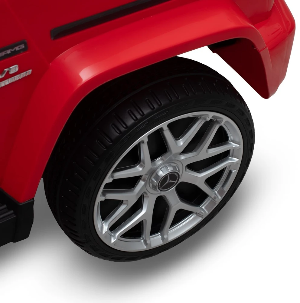 Vaikiškas elektromobilis Baby Mix Mercedes-Benz G63 AMG, raudonas