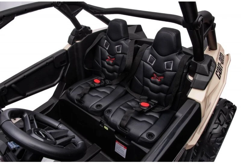 Vaikiškas elektromobilis EUROBABY Can Am Maverick juodas